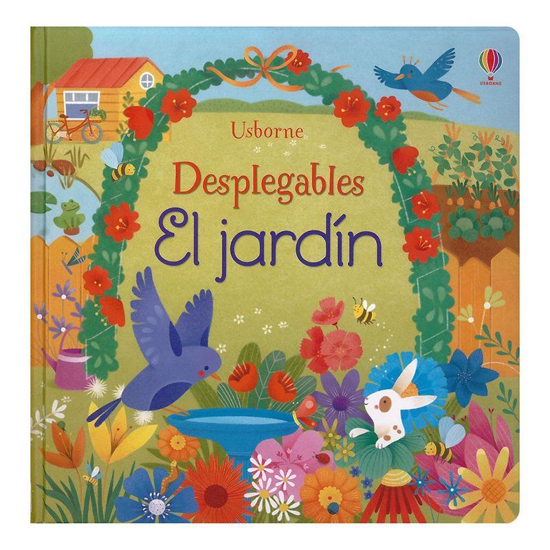 Libro Infantil Desplegable El Jardín