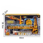 Grúa RC con Luces y Sonido Color Amarillo de 128 Cm