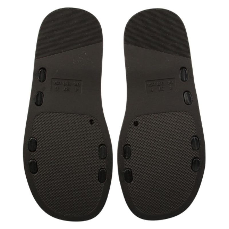 Sandalia Tipo Slide Color Negro Talla 37