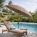 Sombrilla de 2.8M Color Taupe