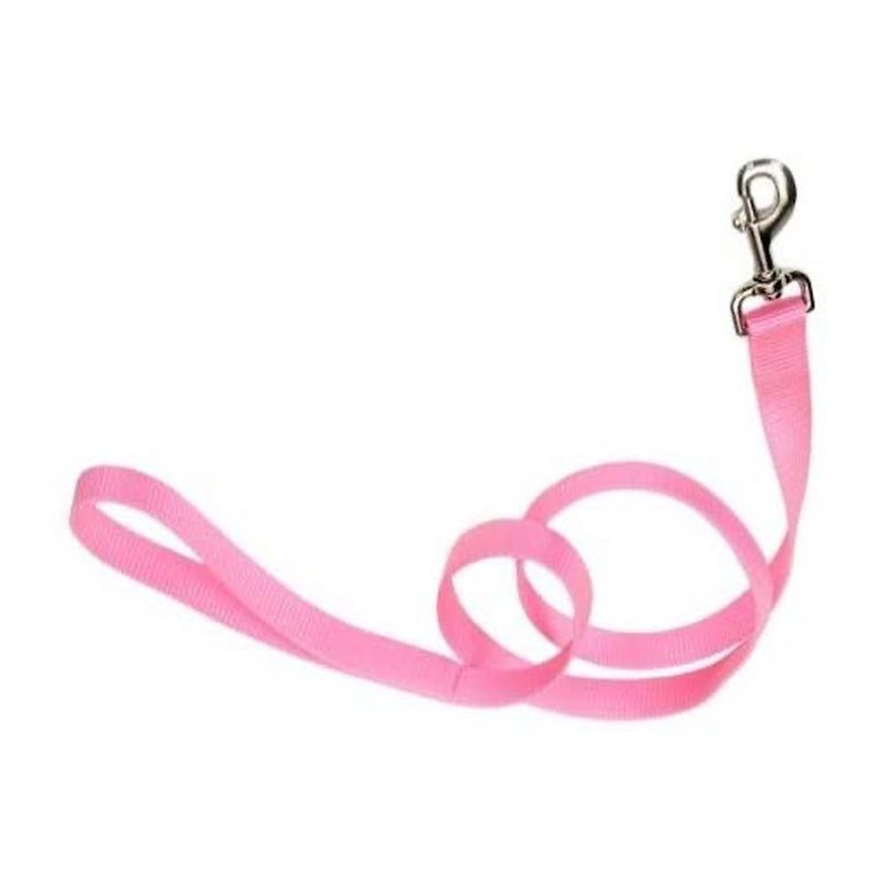 Correa para Perro Estándar Color Rosado de 3/8 Plg