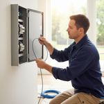 Cable THHN de 10 Awg Color Azul