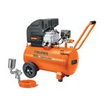 Compresor de Aire Horizontal 50 L 3.5 Hp Kit con Manguera y Pistola