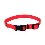 Collar para Mascota Tuff Color Rojo Tipo Hebilla de 1 Plg