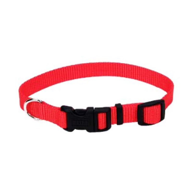 Collar para Mascota Tuff Color Rojo Tipo Hebilla de 1 Plg