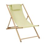 Silla de Playa Sahara Plegable Amarilla