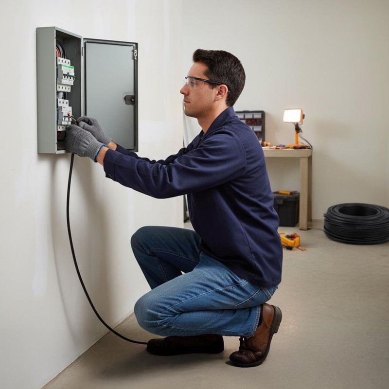 Cable THHN de 12 Awg Color Negro