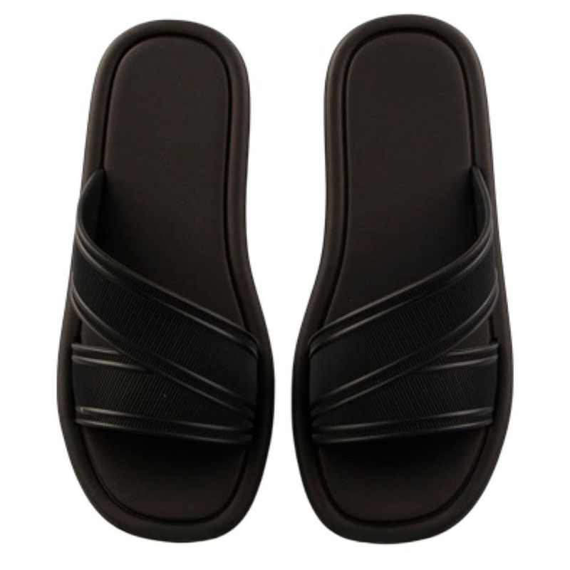 Sandalia Tipo Slide Color Negro Talla 36