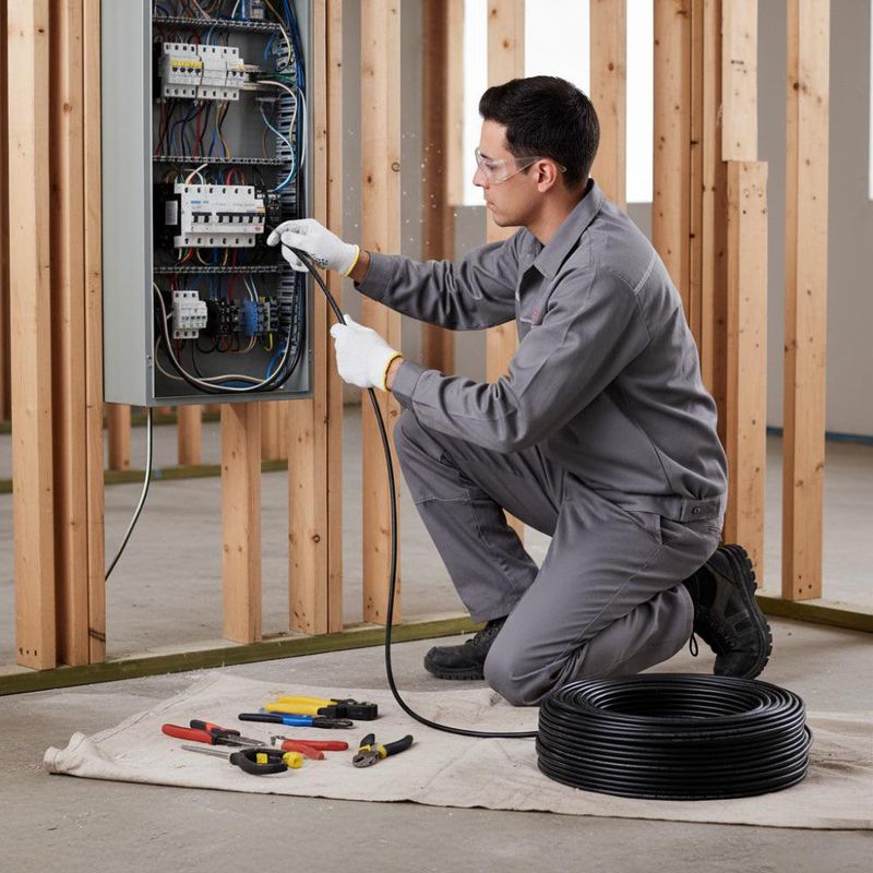 Cable THHN de 14 Awg Color Negro