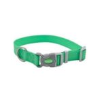 Collar Ajustable Waterproof para Mascota Color Verde Talla L