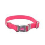 Collar Ajustable Waterproof para Mascota Color Fucsia Talla L