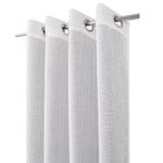 Cortina Selena Jacquard Gris Claro