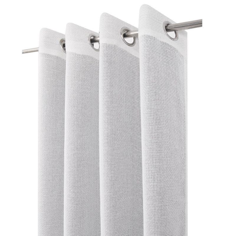 Cortina Selena Jacquard Gris Claro