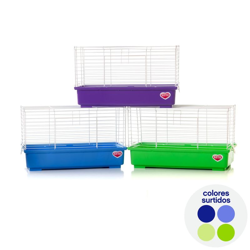 Jaula My First Home Extra Grande Colores Surtidos
