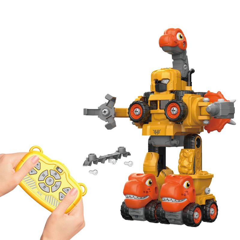 Robot Transformable 5 en 1 con 144 Pzas