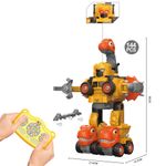 Robot Transformable 5 en 1 con 144 Pzas