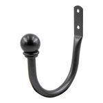 Set de 2 Ganchos para Cortina Charcoal