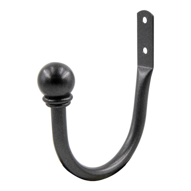 Set de 2 Ganchos para Cortina Charcoal