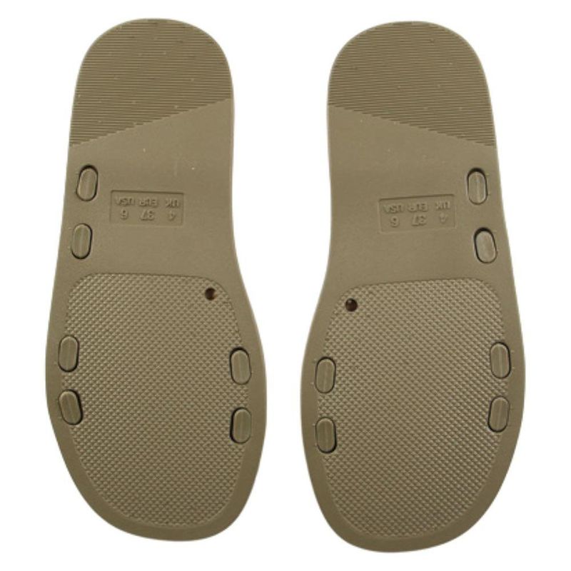 Sandalia Tipo Slide Color Verde Talla 36