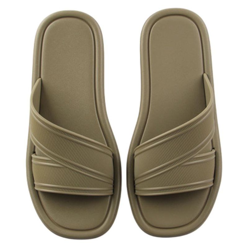 Sandalia Tipo Slide Color Verde Talla 36