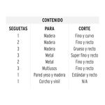 Segueta Corte Recto para Multiusos 16 Pzas