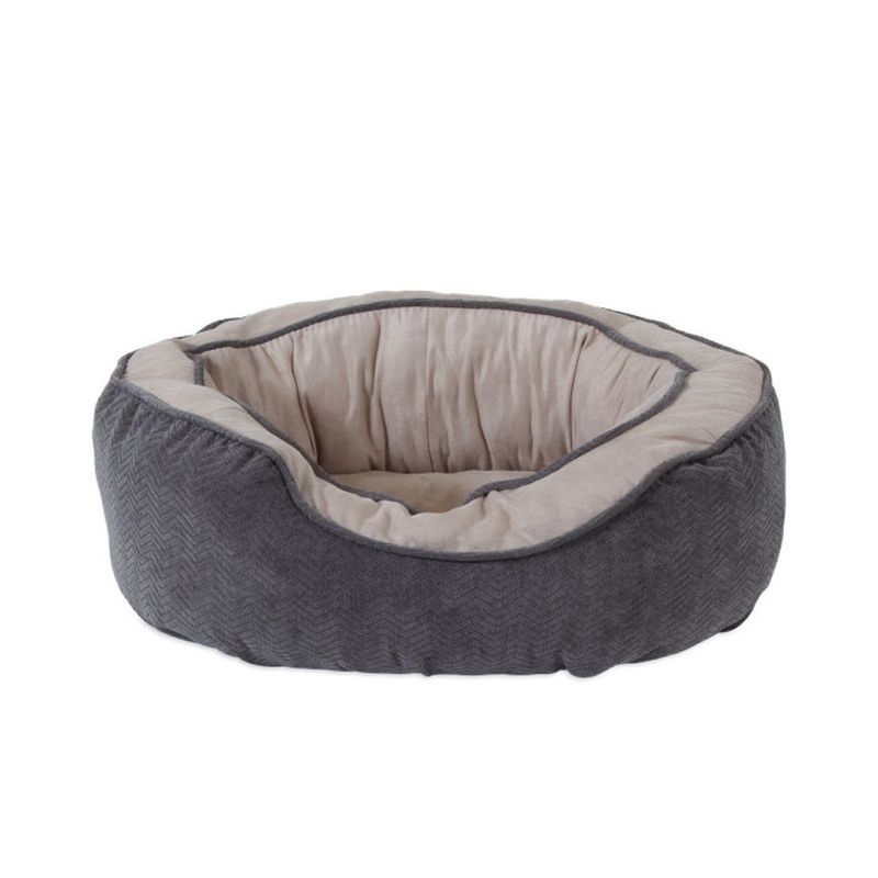 Cama para Mascota Snoozzy Chevron Chenille de 26 x 22 Plg
