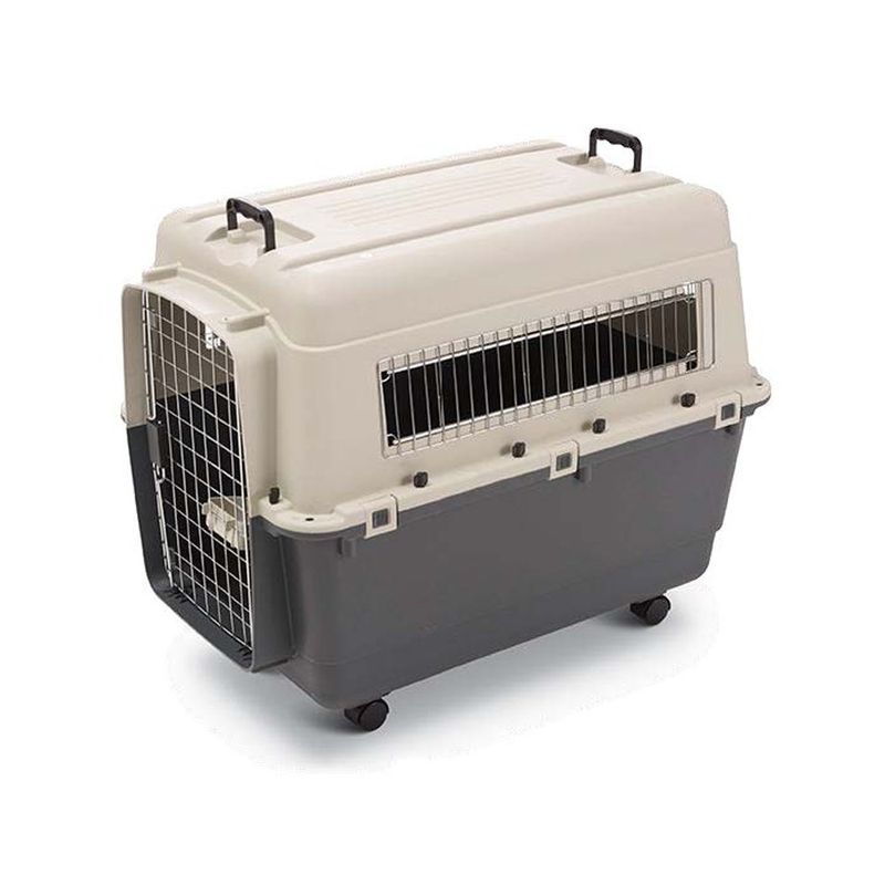 Transportadora de Plástico con Ruedas para Mascota Tamaño No. 5