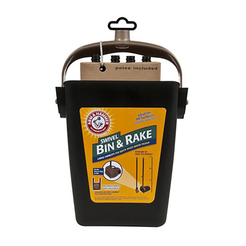 Contenedor Giratorio y Recogedor Swivel Bin & Rake
