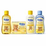 Mini Kit de Cuidado Infantil Ricitos de Oro Aroma Manzanilla 4 Piezas