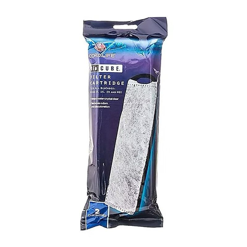 Filtro en Cartucho Coralife Biocube 2 Pzas