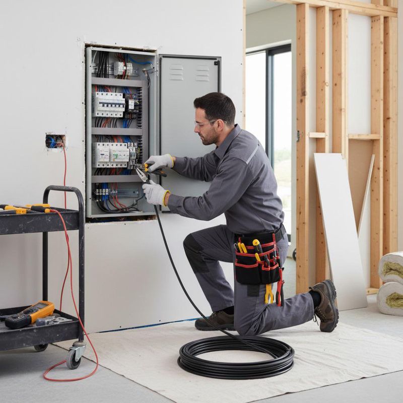 Cable THHN de 8 Awg Color Negro