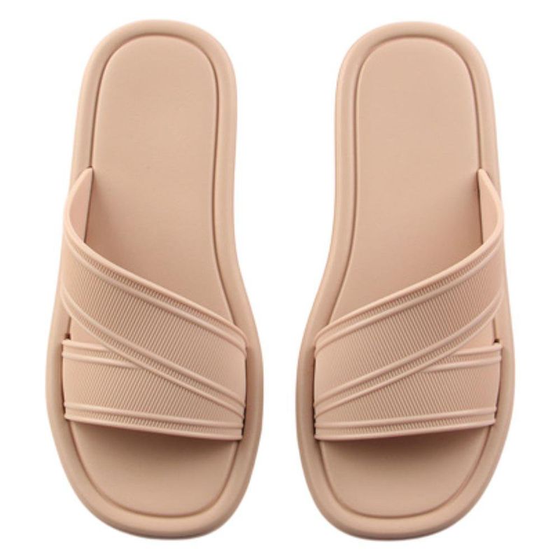 Sandalia Tipo Slide Color Nude Talla 36