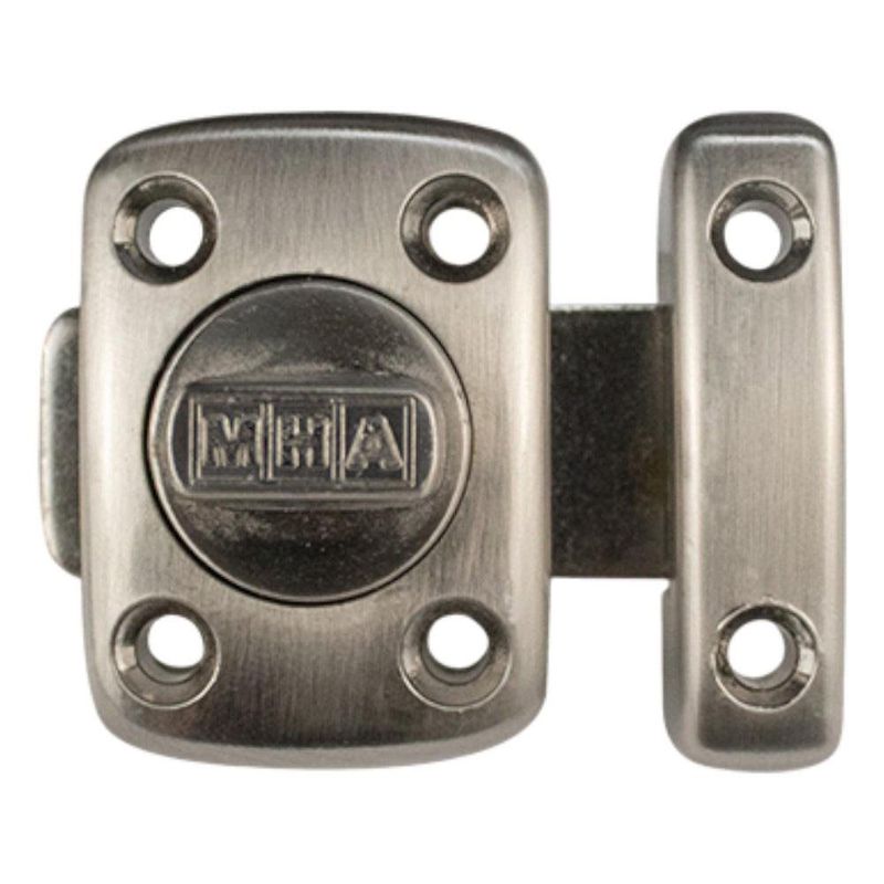 Bisagra Bidimensional con Canto Medio Negro 2 Piezas