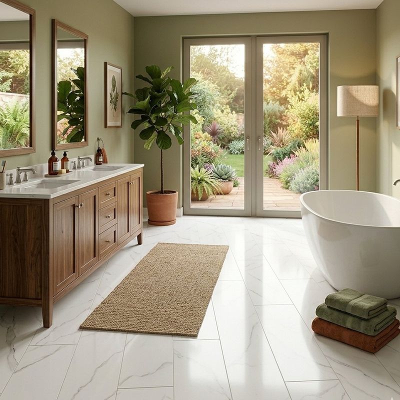 Piso Porcelánico Lux Blanco Pulido Rectificado de 60 x 120 cm en Caja de 2.16 m²