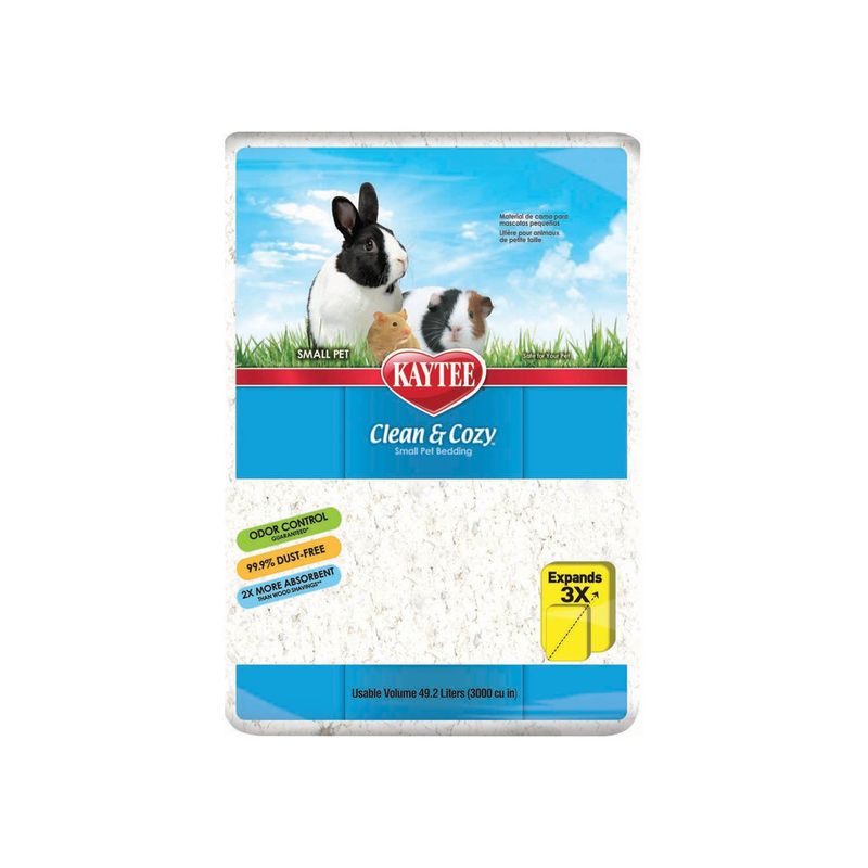 Ropa de Cama Blanca para Pequeñas Mascotas 49.2 L