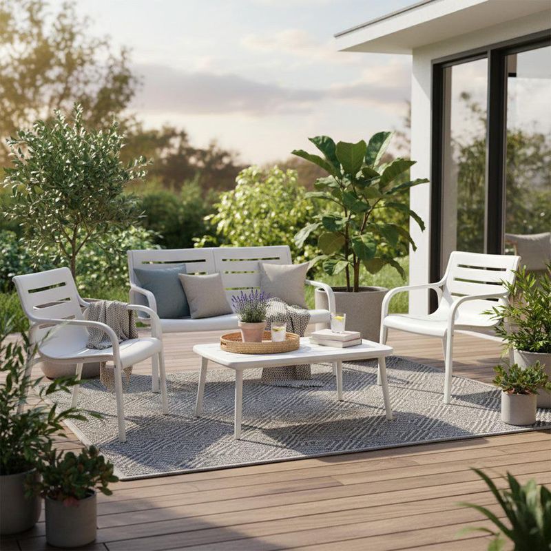 Set de Sala para Exterior Igor 4 Piezas