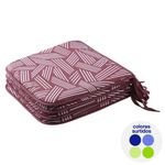 Set de 4 Cojines para Silla Colores Surtidos