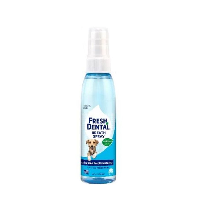 Spray Bucal Fresh Dental para Mascota Menta 4 Oz