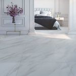 Piso Porcelánico Volakas Blanco Pulido Rectificado de 60 x 60 cm en Caja de 1.44 m²