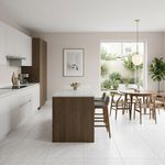 Piso Porcelánico Volakas Blanco Pulido Rectificado de 60 x 60 cm en Caja de 1.44 m²