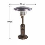 Calentador de Mesa Exterior de Acero Inoxidable a Gas Propano