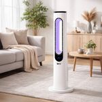 Ventilador de Torre Rosthal sin Aspas Color Blanco