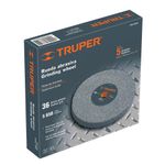 Piedra para Esmeril de Banco con Acabado de Óxido de Aluminio Grano 36 de 5 X 1/2 Plg