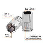 Copa 6 Puntas Raíz de 1/4 Plg - Truper Varios Tamaños