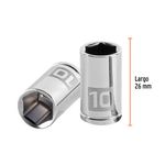 Copa 6 Puntas Raíz de 1/4 Plg - Truper Varios Tamaños