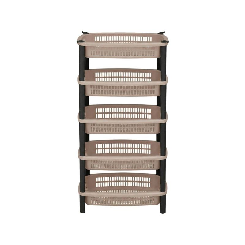 Organizador de Cocina Plástico 5 Niveles 107 Cm Cocoa