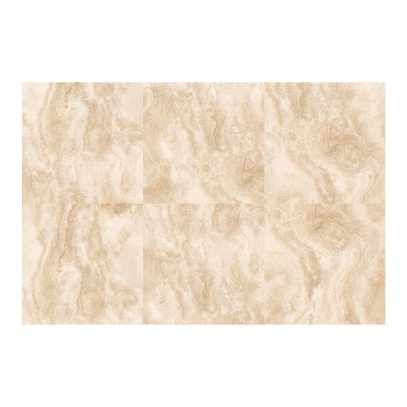 Piso Porcelánico Navona Beige Pulido Rectificado de 60 x 60 cm en Caja de 1.44 m²