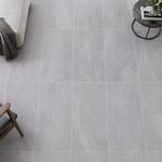 Piso Porcelanato Sandstone Color Gris Mate Rectificado de 60 x 120 cm en Caja de 2.16 m²