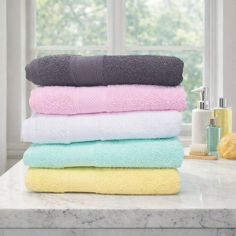 Toalla de Playa de Color Amarillo