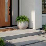 Maceta Babilonia con Diseño Ondulado Moderno 55 x 55 x 36.5 Cm